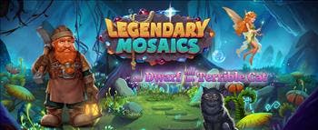 Legendary Mosaics: The Dwarf and the Terrible Cat - image