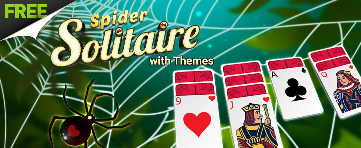Spider Solitaire with Themes -  - image